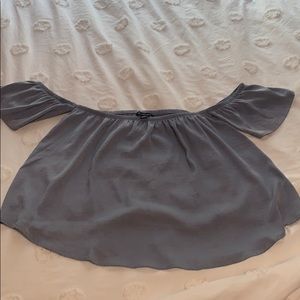 Off the shoulder shirt